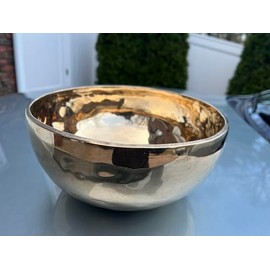 Medium Handmade Tibetan singig Bowl for meditation and Yoga~6"-8" ~Exclusively Handmade by Herutage Nepal (6")
