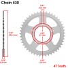 Suzuki Drive Chain & Sprockets Kit for Suzuki GSX600F Katana