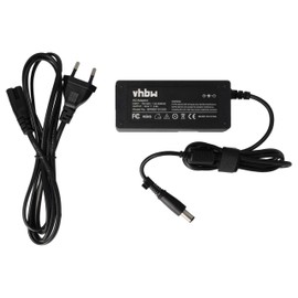 vhbw 1 x 65 W Power Supply Compatible with HP ProBook 4210s, 4320s, 4730s, 4535s, 4540s, 5320m, 4740s, 5330m, 4330s, 4530s Notebook