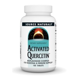 Source Naturals Activated Quercetin Bioflavonoid Complex Supplement 100ct 2/26