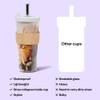 24 oz Leak-Proof Reusable Boba Cup by Dodoko with Resealable