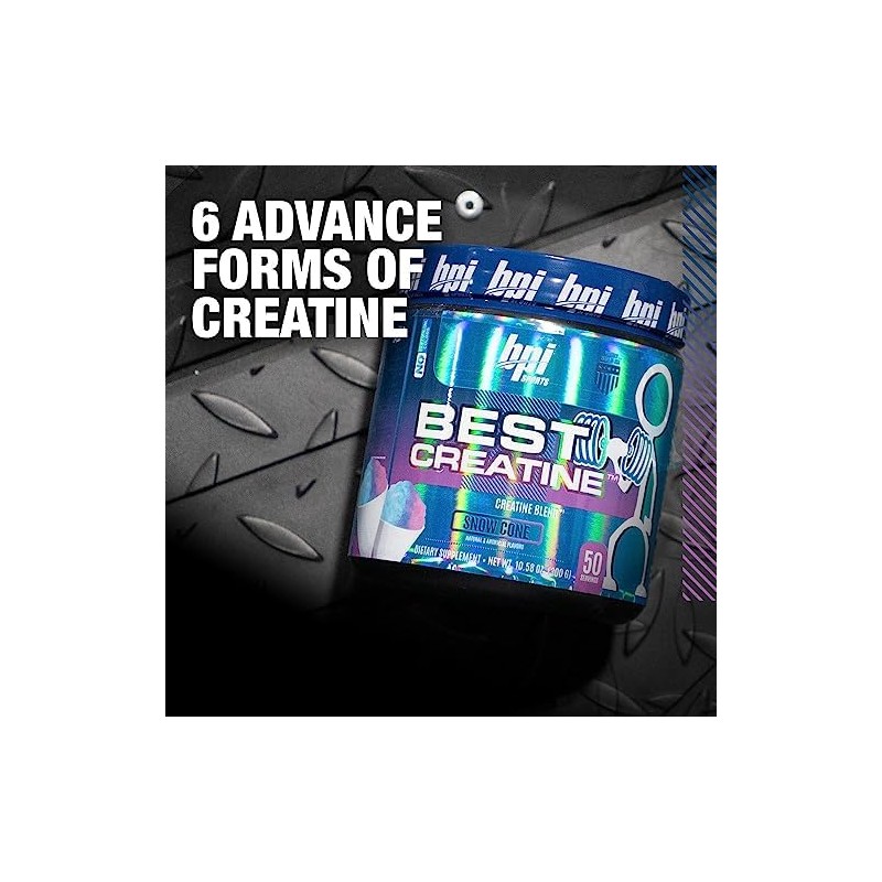 BPI Sports BEST Creatine 6 Formas Avanzadas de Creatina Betaína