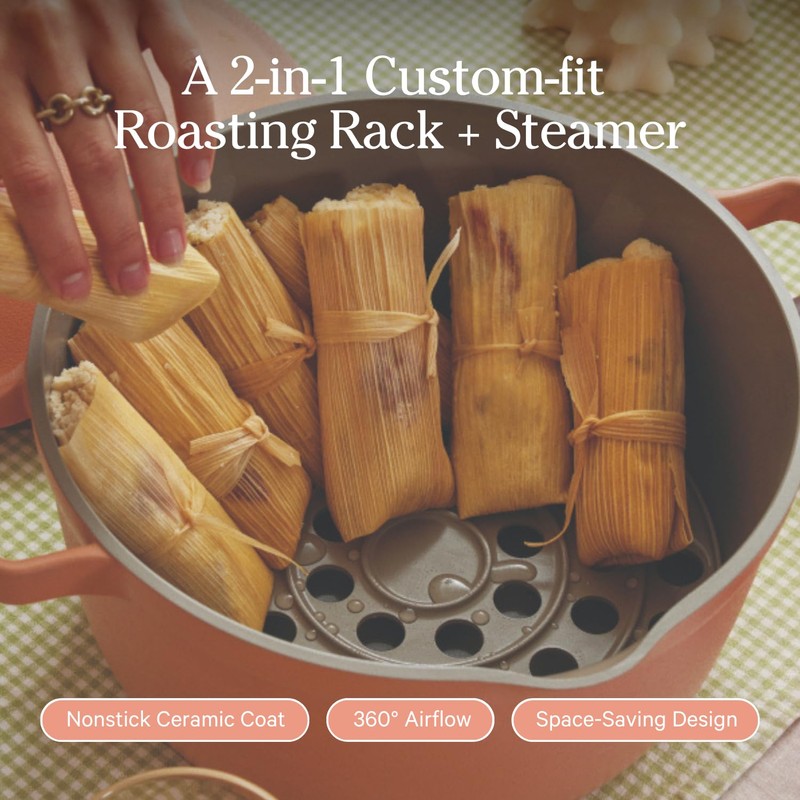 Our Place Perfect Pot Roasting Rack - 2-in-1 Custom-Fit Rack