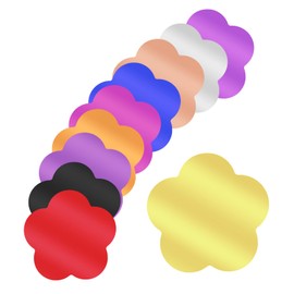 MECCANIXITY 30 Pack Flower Cutouts Paper Bulletin Board Decorations Multi-Color 3.4 x 3.4 Inch for Teachers DIY Craft Chalkboard Wall Decoration