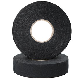 TEEWOOM Tactical Grip Tape Handgun Grip Tape 1 Inch x 27.34 Yards Black Goon Tape Multipurpose Military Tape Handle Protector, Non-Slip Tape for Guns, Rifles and Shotguns 2 Roll Black