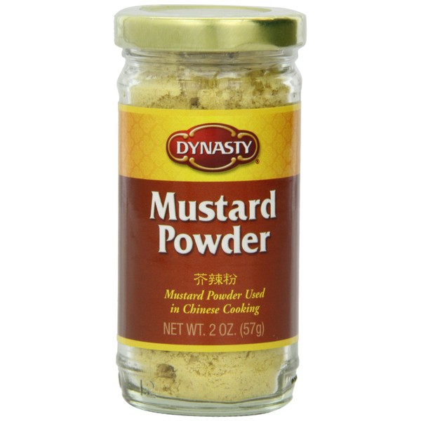 Dynasty Mustard Powder, 2-Ounce Jars (Pack of 12)
