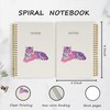 YLZlhb Trendy Funky Preppy Tiger Spiral Notebook Journal, Pink Preppy