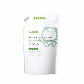 Savondama 샤본다마 헤어린스 리필 420ml 헤어 제품 용기 치약 샴푸 보충 제 케어 정품 리필팩 Shabondama Hair Rinse Refill 420ml Hair Care Shampoo Supplement