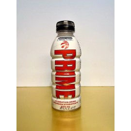 Prime New Exclusive White & Red Toronto Raptors PRIME Hydration Bottle Drink 500ml