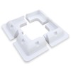 Solar panel brackets, 4 pieces, solar panel bracket, ABS material
