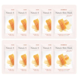 (10 sheets) Foodaholic Nature Skin Royal Jelly Mask Pack / (10매)푸드어홀릭 네이처스킨 로얄젤리 마스크팩