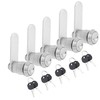Jamgoer 7/8" Cabinet Lock with Keys 5 Pack RV Storage
