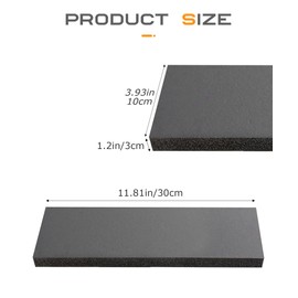 Flaconi 4PCS Autotür Schutz Garagenwand,Selbstklebend Autotür Wandschutz,Selbstklebend Türwandschutz,Extra Dicker Auto Schutz Garage Garagentor Kantenschutz,Geeignet für Garagen, Parkplätze im Freien