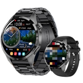 Smartwatch Deportivo Personalizable Hombre GPS, Asistente de Voz, Llamadas, notificaciones,NFC