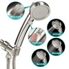 MIAOHUI Modern Handheld Shower Head with On Off Switch, High