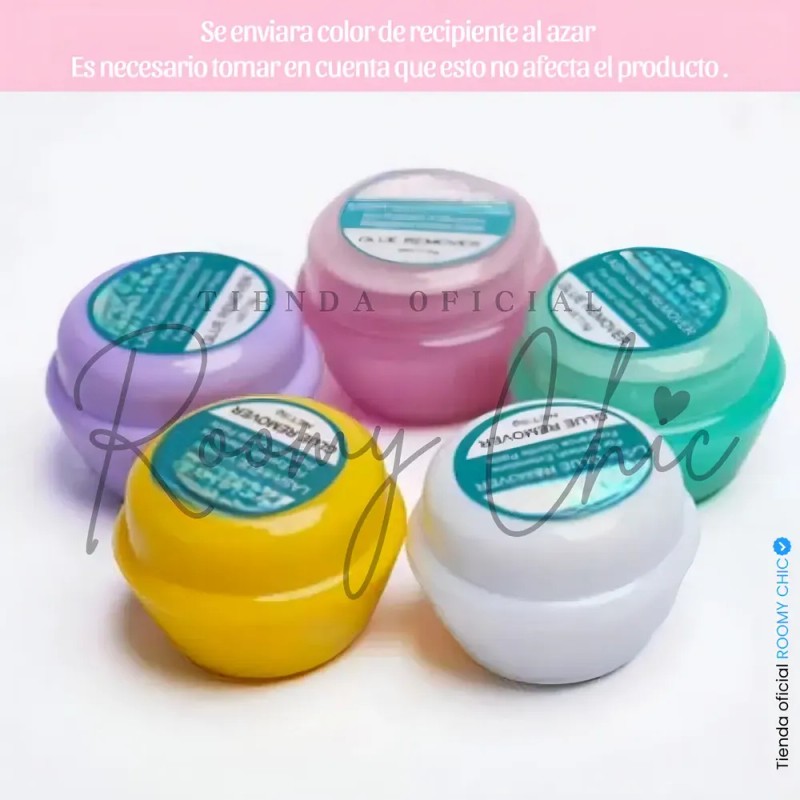 Pomada Removedora De Extensión Pestañas Mink 1x1 Paquete 2