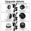 2pcs K2 Plus Extruder Gear for Creality, Hardened Steel &