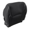 NLQR Front Passenger Bottom Replacement Seat Cover Perforated Microfiber Leather