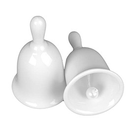 Holst Porzellan CC 104 Table Bell 10 cm, White, 5.5 x 5.5 x 10 cm, 6 Units