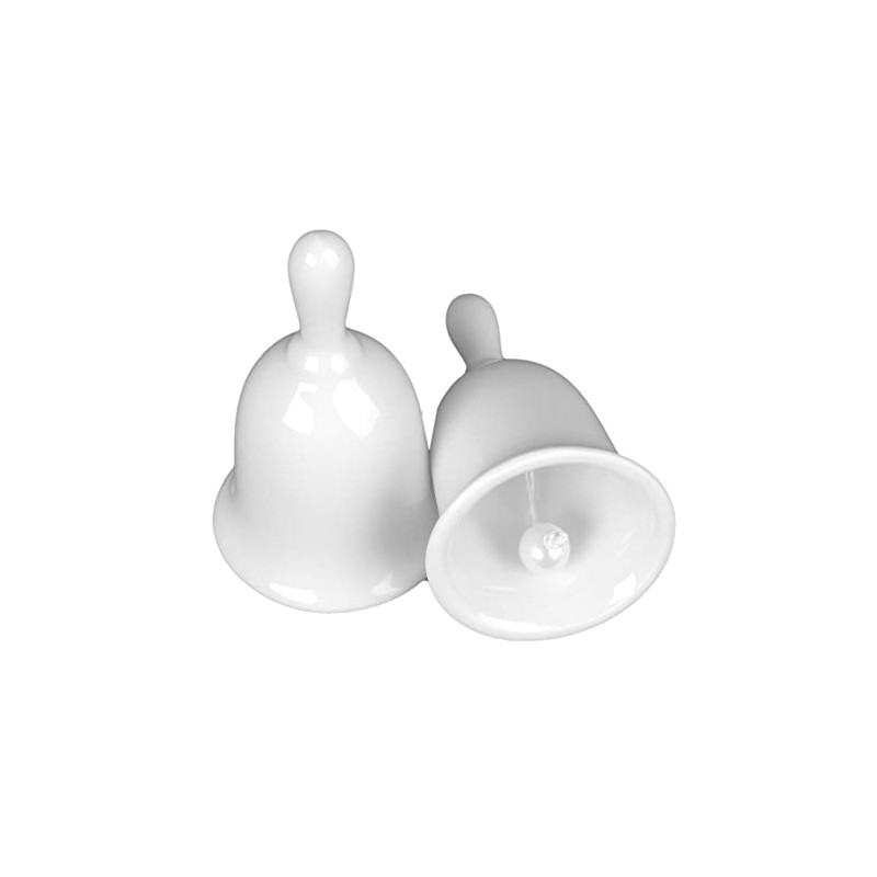 Holst Porzellan CC 104 Table Bell 10 cm, White, 5.5