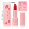 Dunuf 1pz Barra De Labios Mate Aterciopelado Duradero