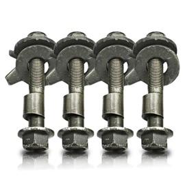 UP-BASE Camber Bolt Camber Adjustment Bolt Adjustable 15mm Superhard Car M15 Universal 4-Piece Set