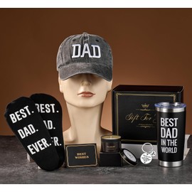 Gifts for Dad, Christmas Gifts for Dad, Dad Gifts, Fathers Day Gift Ideas, Dad Gifts from Daughter, Son, Wife, Dad Birthday Gifts, Dad Valentine's Day Gifts, Black