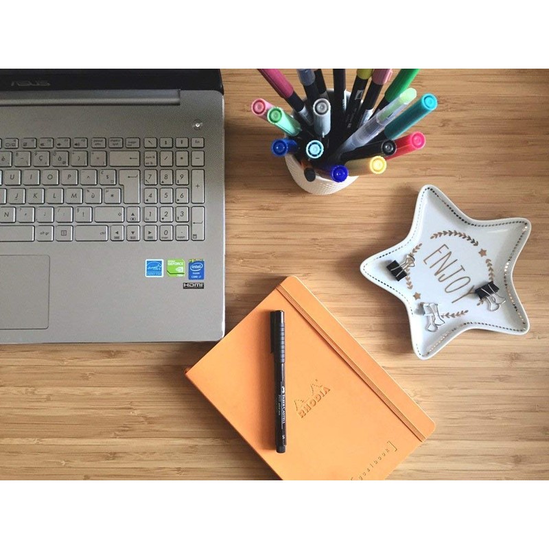 Rhodia Rhodiarama 117701C Notebook with Soft Cover DIN A4+ Format