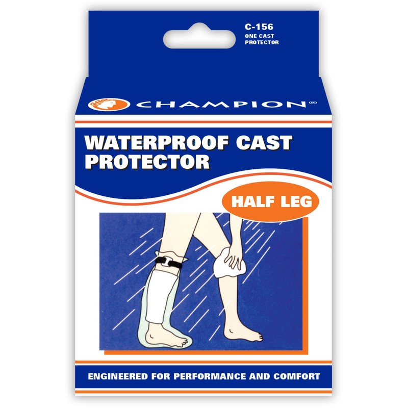 Champion Cast Protector, Half-Leg, Water-Tight, Vinyl, Youth