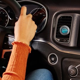 Armor All Car Air Freshener and Purifier - Odor Eliminator for Cars & Truck, Freshfx Tranquil Skies, 0.08 Fl Oz Vent Clip, Pack of 4, 18547-4PK