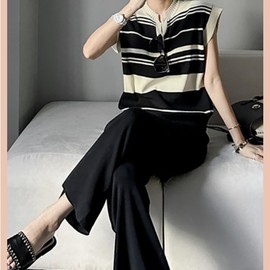 (신세계김해점)단가라팬츠세트(TMB27046) (Stripes Pant Set) (TMB27046)