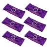 10Pcs Chair Cover Bands Elastic Stretch Sashes Bows for Wedding
