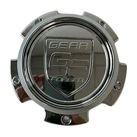Gear Forged 824L140-5H Chrome Wheel Center Cap 5 Bolt