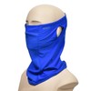 Dense Mesh Ear-Hook Incontro Cool Edge Multifunctional Neck Gaiter SN2204-0255 Fine Stripe-Navy/FREE