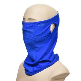 Dense Mesh Ear-Hook Incontro Cool Edge Multifunctional Neck Gaiter SN2204-0255 Fine Stripe-Navy/FREE