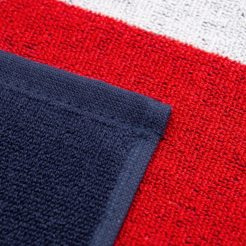 ZOLLNER Beach Towel Large 100 x 200 cm Cotton Stripes