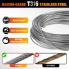 CELYND Stainless Steel Cable for Railing - 100FT 1/8" T316