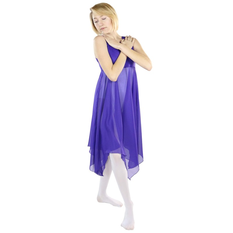 Danzcue - Chaleco para niños, Púrpura profundo, Large/X-Large-Child