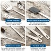 ReaNea Kitchen Cooking Utensils Set 26 Pieces, Stainless Steel Heavy