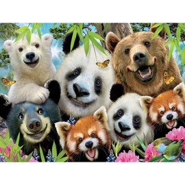 Ceaco - Selfies - Bear Essentials - 550 Piece Jigsaw Puzzle