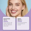 Polvo Dental Morado Oralhoe Para Un Aliento Fresco Y Cuidado