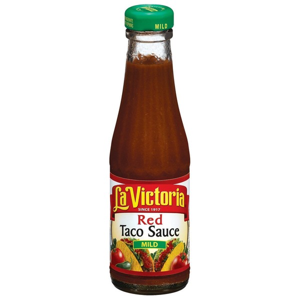La Victoria Taco Sauce, Red, Mild, 8-Ounce (Pack of 6)