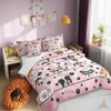 Manfei Cute Dog Comforter Set in a Bag 7 Pieces