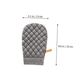 WOONEKY Exfoliating Bath Towel Back Scrubber Shower Brush Buffer Personal Care