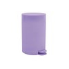 MSV OSAKI Bathroom Pedal Bin 3L Lavender Matt Lavande Mat