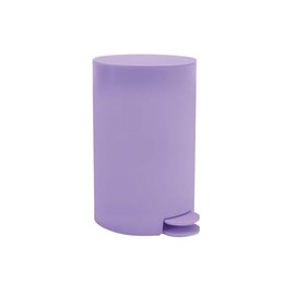 MSV OSAKI Bathroom Pedal Bin 3L Lavender Matt Lavande Mat 3L