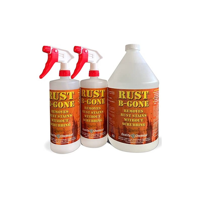 Rust-B-Gone/Rust Stain Remover/for Removing Rust from Concrete, Brick, Stucco, Iron