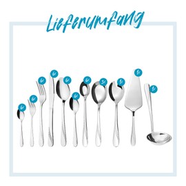 GRAEWE Cutlery Set 48 Pieces for 6 People