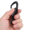 Carabiner Clip Auto Locking Square Bottom 360 Rotational Hook Accessory