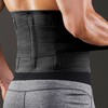 Help Green Lumbar Disc Waist Brace Support Belt for Posture Correction & Fitness (Plus Sizes) Black XL